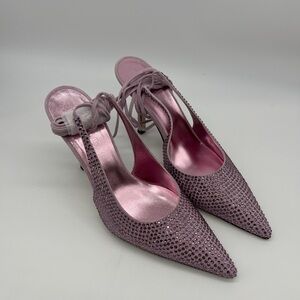 Paris Texas Holly Mama Lace Up Pumps